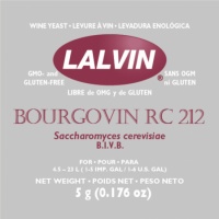 Lalvin RC212 Wine Yeast 5 g