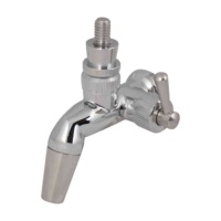 Stainless Steel Forward Sealing Beer Faucet with Flow Control - NukaTap
